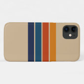70s Retro iPhone 11 Case (Achterkant (horizontaal))