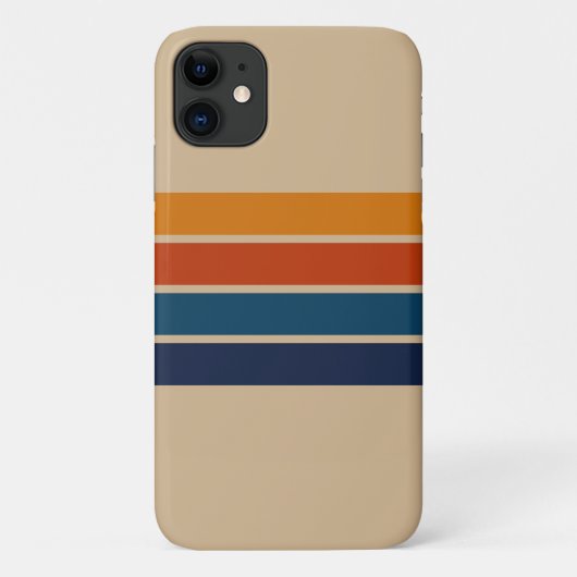 70s Retro iPhone 11 Hoesje (Achterkant)