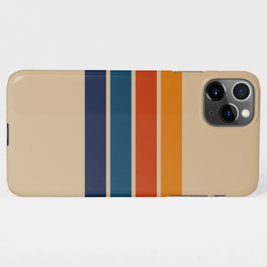 70s Retro iPhone 11 Pro Max Case iPhone Hoesje (Achterkant horizontaal)