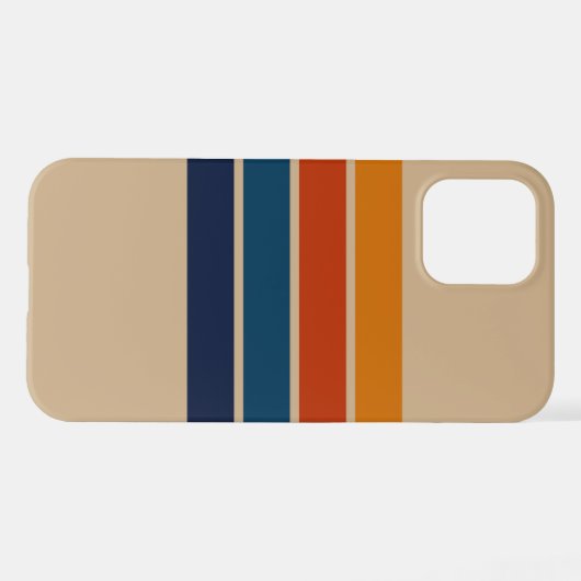 70s Retro iPhone 12 Case iPhone Hoesje (Achterkant horizontaal)