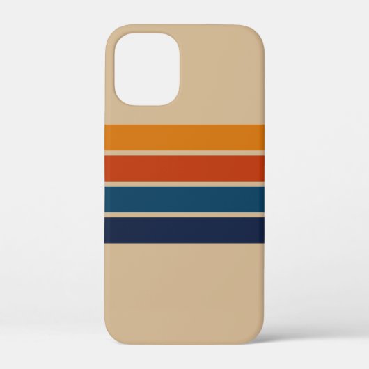 70s Retro iPhone 12 Mini Hoesje (Achterkant)