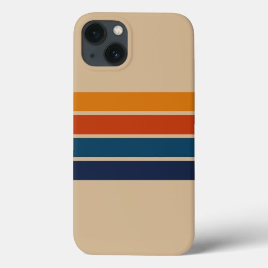 70s Retro iPhone 13 Case (Achterkant)
