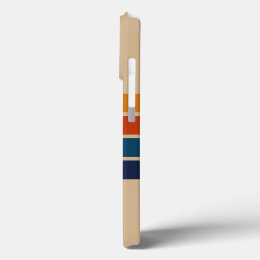 70s Retro iPhone 13 Pro Case (Achterkant / Links)