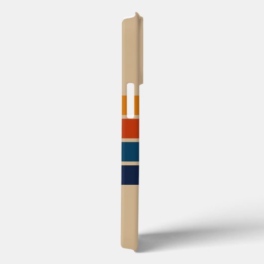 70s Retro iPhone 13 Pro Case (Achterkant / Rechts)