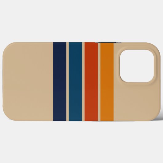 70s Retro iPhone 13 Pro Max Case (Achterkant (horizontaal))