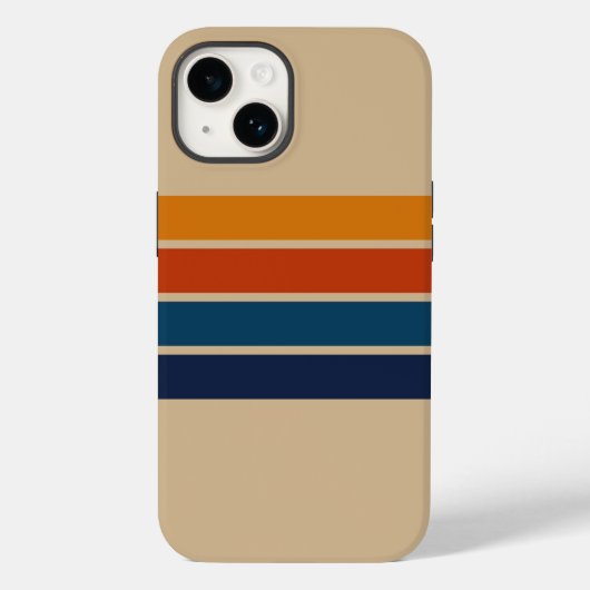 70s Retro iPhone 14 Case (Achterkant)