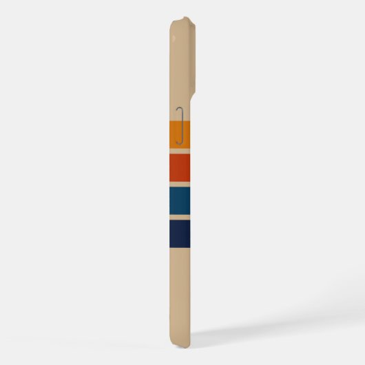 70s Retro iPhone 15 Plus Case iPhone Hoesje (Rechterkant)