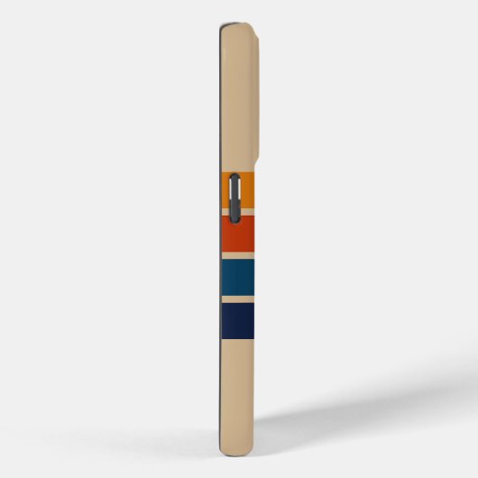 70s Retro iPhone 15 Pro Case (Achterkant / Rechts)