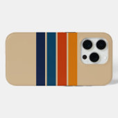 70s Retro iPhone 15 Pro Case (Achterkant (horizontaal))