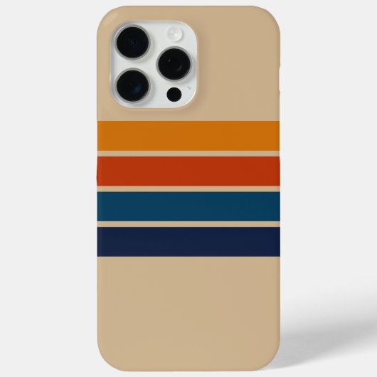 70s Retro iPhone 15 Pro Max Case (Achterkant)