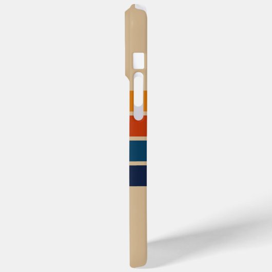 70s Retro iPhone 15 Pro Max Case (Achterkant / Links)