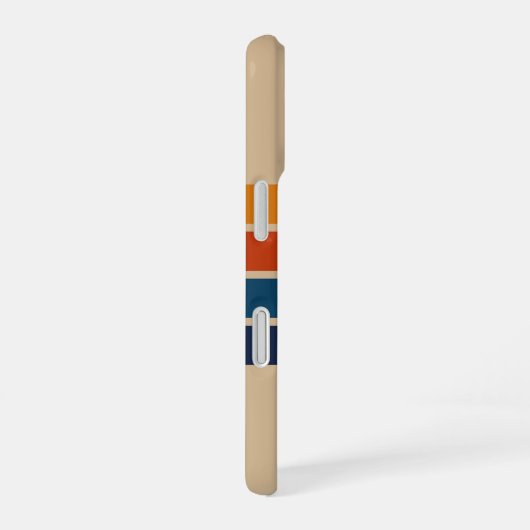 70s Retro iPhone 16 Case iPhone 16 Hoesje (Rechterkant)