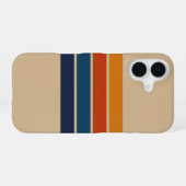 70s Retro iPhone 16 Hoesje (Achterkant horizontaal)