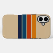 70s Retro iPhone 16 Plus Case (Achterkant (horizontaal))