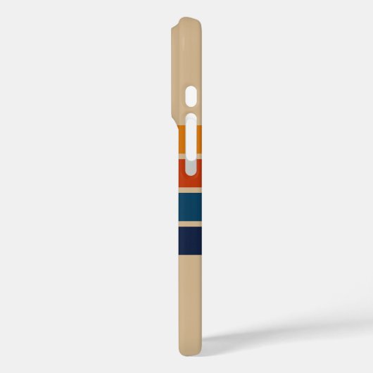 70s Retro iPhone 16 Pro Case (Achterkant / Links)