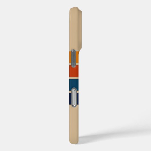 70s Retro iPhone 16 Pro Case (Achterkant / Rechts)