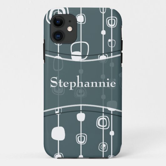 70's Retro iPhone 5 Mate Barely There™ Hoesje (Achterkant)
