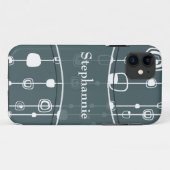 70's Retro iPhone 5 Mate Barely There™ Hoesje (Achterkant (horizontaal))