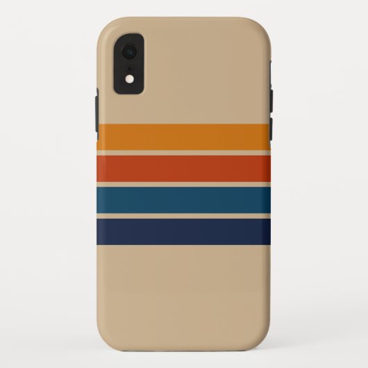 70s Retro iPhone XR Hoesje (Achterkant)