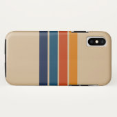 70s Retro iPhone XS Hoesje (Achterkant (horizontaal))