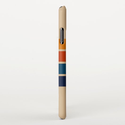 70s Retro iPhone XS Max Case iPhone Hoesje (Rechterkant)