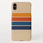 70s Retro iPhone XS Max Case iPhone Hoesje (Achterkant)