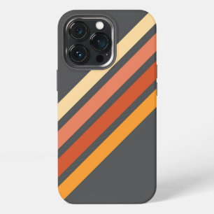 70s  Retro kleurrijke strips iPhone 13 Pro Hoesje