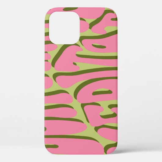 70s Retro: 'Meditate' Motivatie Poster Case-Mate iPhone Case (Achterkant)