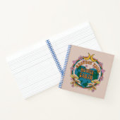 70's Retro Moeder Aarde Grafisch Notitieboek (Binnen)