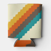 70s Retro patroon Blikjeskoeler (Voorkant)