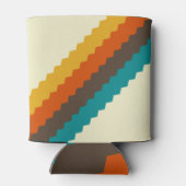 70s Retro patroon Blikjeskoeler (Achterkant)