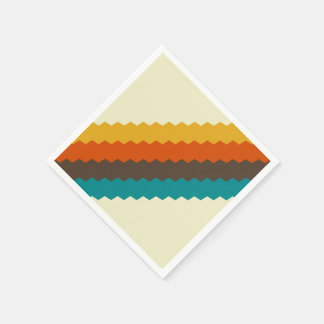 70s Retro patroon Servet