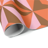 70s retro patroonachtergrond cadeaupapier (Rol Hoek)