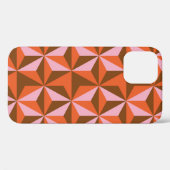 70s retro patroonachtergrond Case-Mate iPhone case (Achterkant (horizontaal))