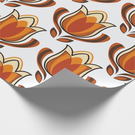 70's retro pattern material illustration70s,1970,p cadeaupapier (Hoek)