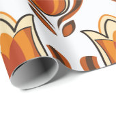 70's retro pattern material illustration70s,1970,p cadeaupapier (Rol Hoek)