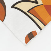 70's retro pattern material illustration70s,1970,p fleece deken (Hoek)