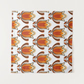 70's retro pattern material illustration70s,1970,p wandkleed (Voorkant (horizontaal))