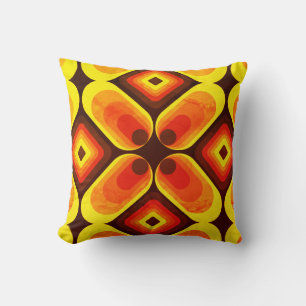 70s retro patterned Pillow Kussen