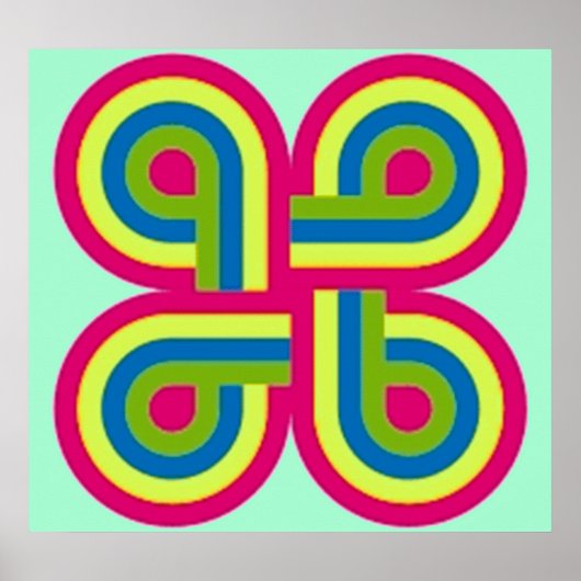 70s retro poster 1 (Voorkant)