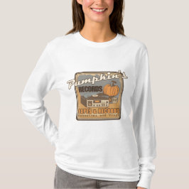 70s  Retro Pumpkin's Records Store T-shirt