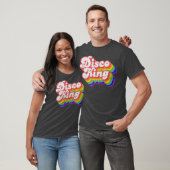 70s Retro Rainbow Disco King T-shirt (Unisex)