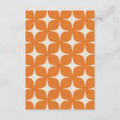 70s Retro Rainbow Groovy bruiloft details Informatiekaartje (Achterkant)