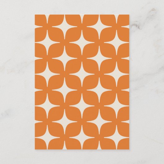 70s Retro Rainbow Groovy bruiloft details Informatiekaartje (Achterkant)