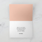 70s Retro script kleurrijke Happy Birthday Kaart (Binnen)