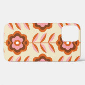 70's Retro Seamless Pattern. 60s en 70s Aesthetic Case-Mate iPhone Case (Achterkant (horizontaal))