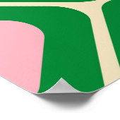 70's Retro Seamless Pattern. 60s en 70s Aesthetic Poster (Hoek)