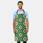 70's Retro Seamless Pattern. 60s en 70s Aesthetic Schort (Gedragen)