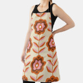 70's Retro Seamless Pattern. 60s en 70s Aesthetic Schort (Insitu)