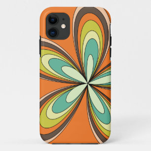 70's retro spring hippie flower power Case-Mate iPhone case
